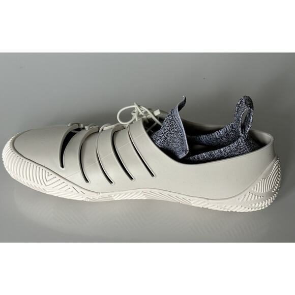 Bottega Veneta Tech Knit Rubber White Climber Sneakers 8 US 658725 IT NIB $750 main image 4